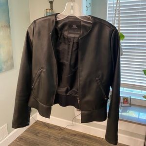 Zara leather jacket